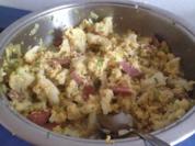 Blumenkohl - Schinken - Ei - Pfanne - Rezept
