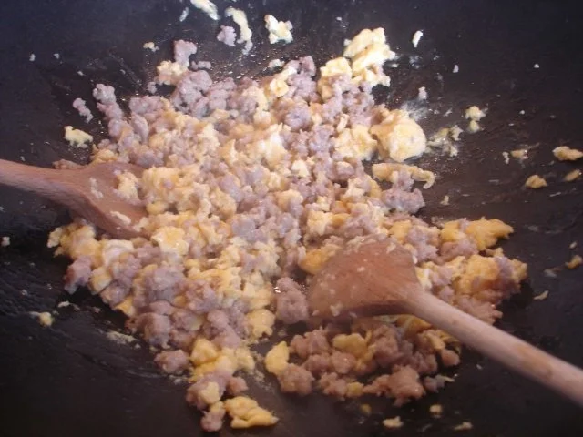 Chinesisches Bratnudeln nach Papa II - Rezept - Bild Nr. 4