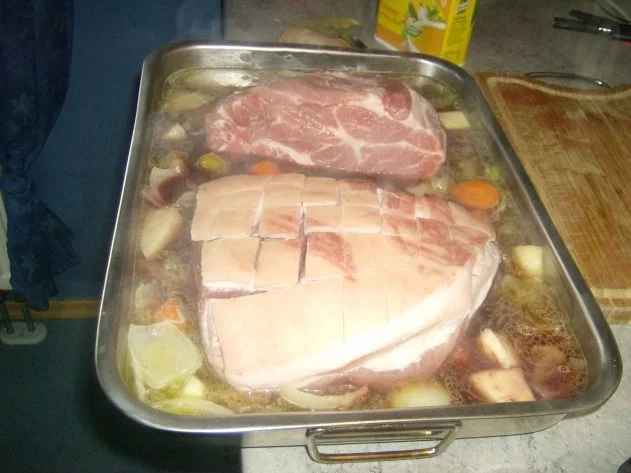 Rezept: Schweinsbraten zworaloa Bild Nr. 9 Schweinsbraten zworaloa - Rezept - Bild Nr. 9