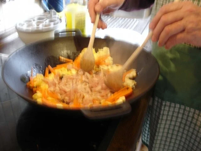 Chinesisches Bratnudeln nach Papa III - Rezept - Bild Nr. 3