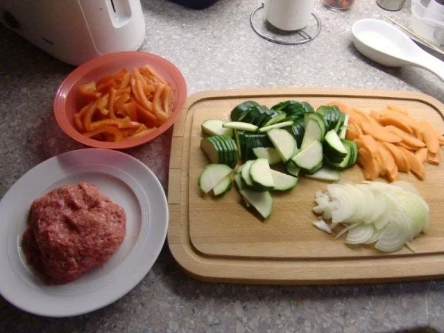 Gemüsepfanne mit Hackfleisch - Rezept - Bild Nr. 2