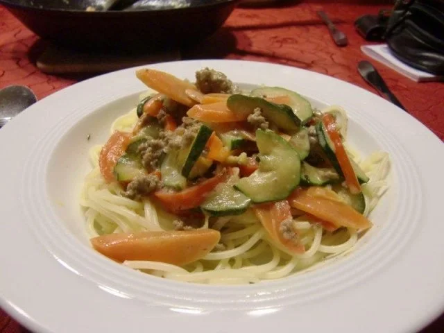 Gemüsepfanne mit Hackfleisch - Rezept - Bild Nr. 7