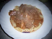 Kochen: Rinder-Gulasch, einfach - Rezept