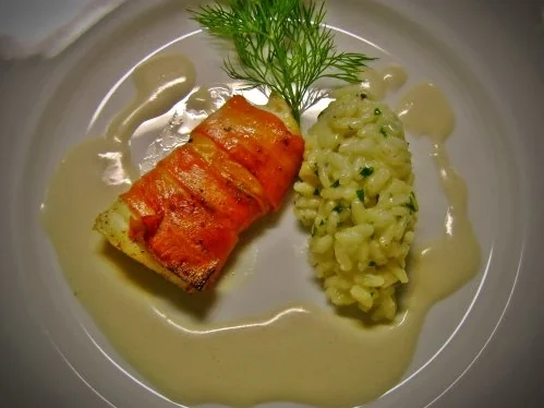 Fisch: King Klipfischfilet im Möhrenmantel - Rezept - Bild Nr. 6