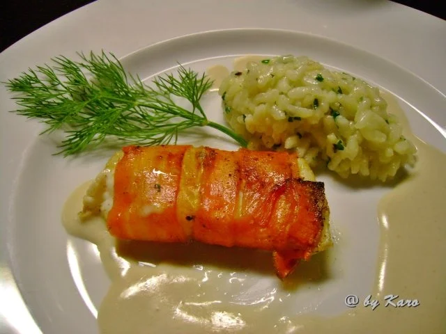 Fisch: King Klipfischfilet im Möhrenmantel - Rezept