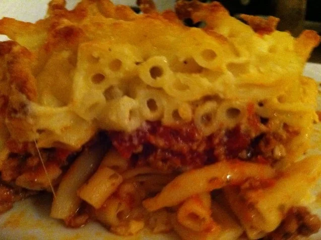 Rezept: griechischer Maccheronciniauflauf Bild Nr. 2 griechischer Maccheronciniauflauf - Rezept - Bild Nr. 2