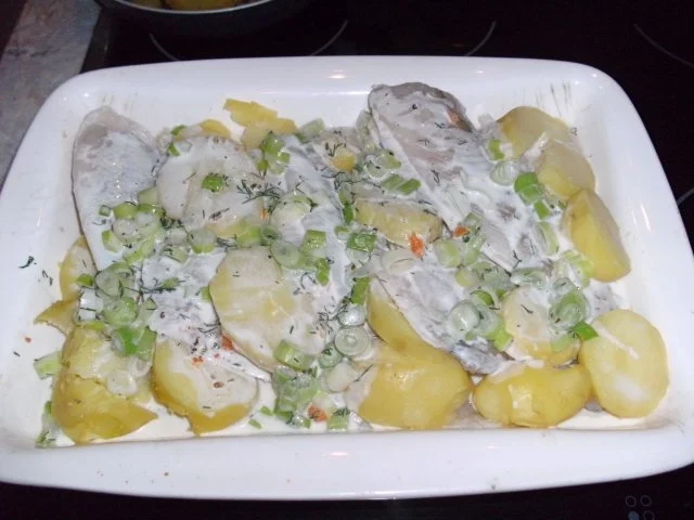 Gratinierte Scholle mit Kartoffeln - Rezept - Bild Nr. 5