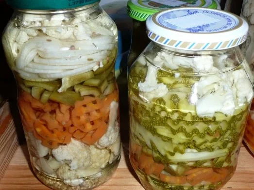 Eingekochtes Gemüse--Mixed -Pickles - Rezept - Bild Nr. 2