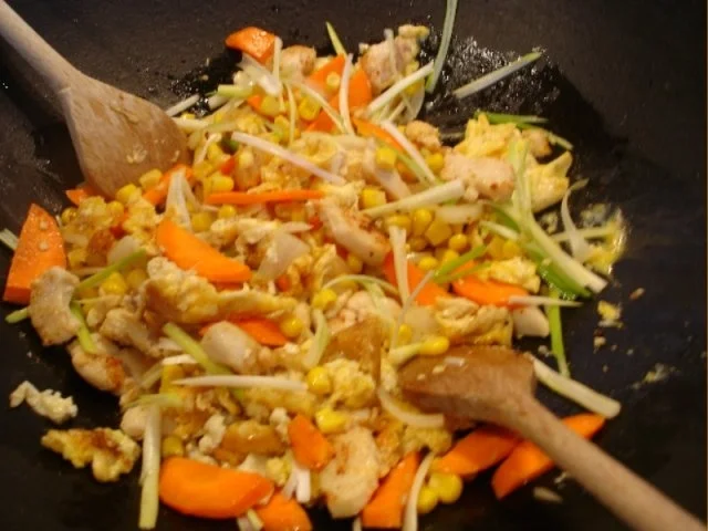 Chinesischer Currybratreis - Rezept - Bild Nr. 6