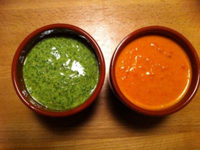 Mojo grün und rot - Rezept