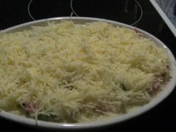 Nudelauflauf mit Erbsen - Rezept - Bild Nr. 2