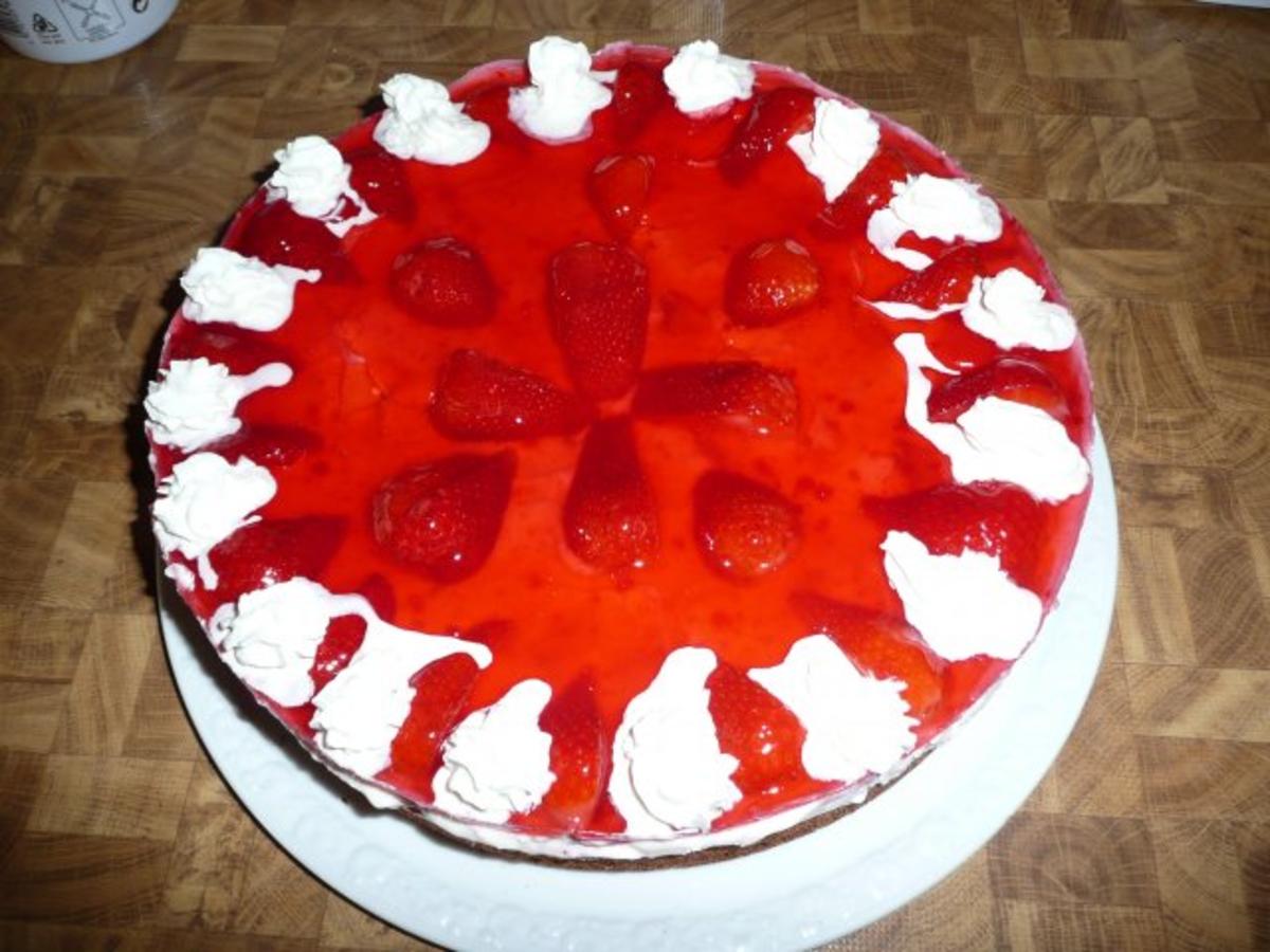 Erdbeere-Quark-Torte - Rezept