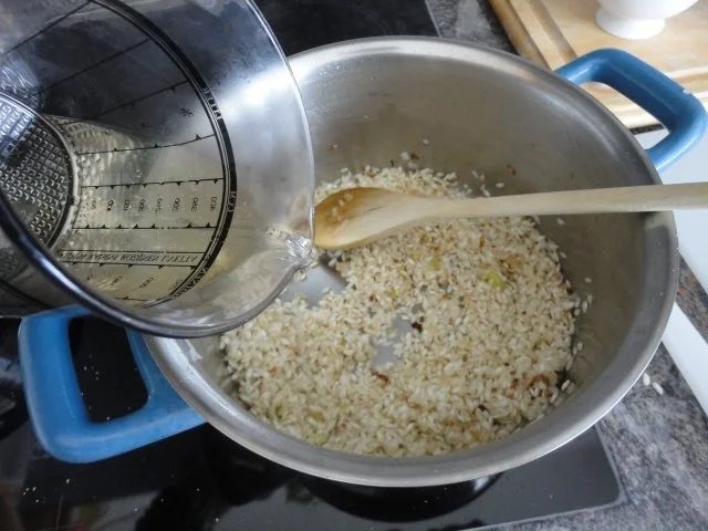 cremiger Safran Risotto & Garnelen - Rezept - Bild Nr. 4