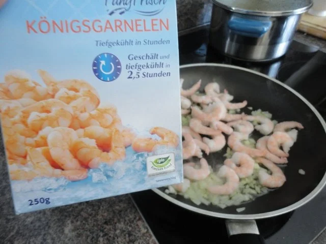 cremiger Safran Risotto & Garnelen - Rezept - Bild Nr. 9