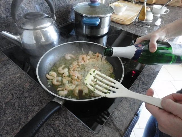 cremiger Safran Risotto & Garnelen - Rezept - Bild Nr. 10