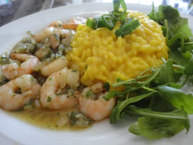 cremiger Safran Risotto & Garnelen - Rezept - Bild Nr. 13