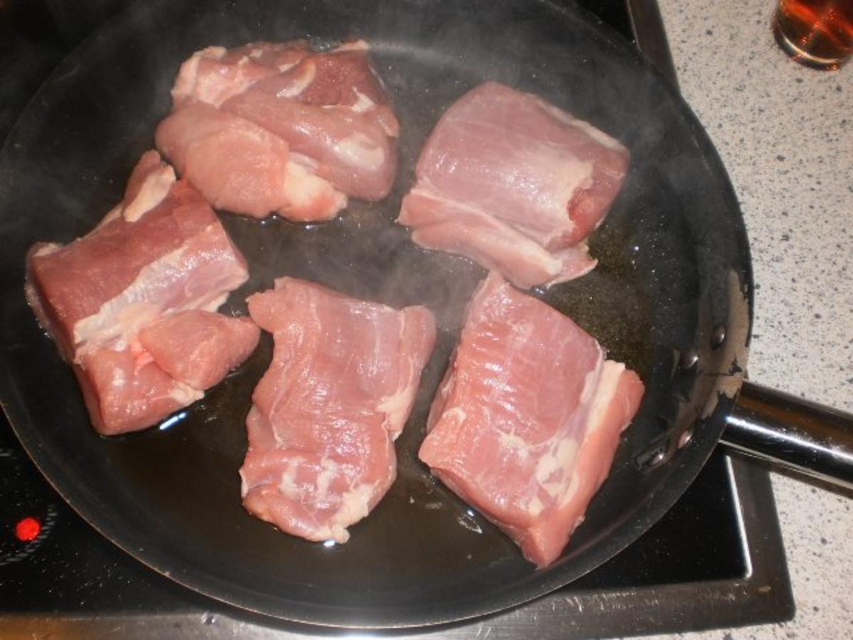 Schweinefilet mit Sherrysoße und Röstkartoffeln - Rezept - kochbar.de