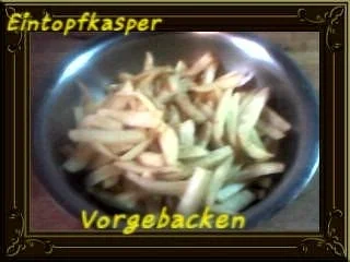 Fleischkäsgyros a`la Jörg mit Pommes und Zaziki - Rezept - Bild Nr. 6