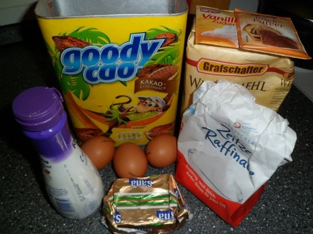 Rezept: Einfacher Schokokuchen Bild Nr. 2 Einfacher Schokokuchen - Rezept - Bild Nr. 2