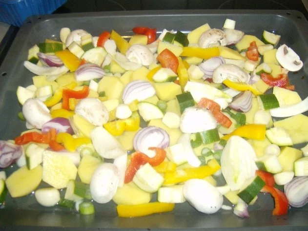 Hendlhaxen auf Gemüse - Rezept - Bild Nr. 5