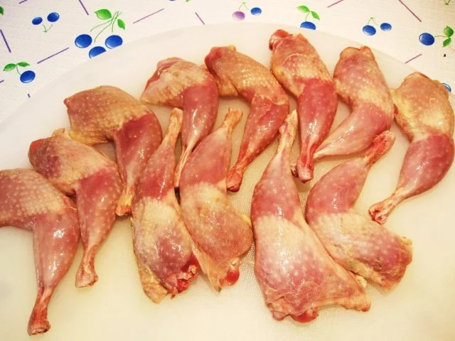 Wachtelschenkel mit Mandeln ... - Rezept - Bild Nr. 4