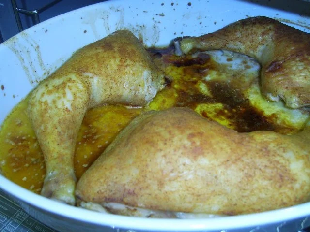 Rezept: knusprige Hähnchenschenkel Bild Nr. 2 knusprige Hähnchenschenkel - Rezept - Bild Nr. 2