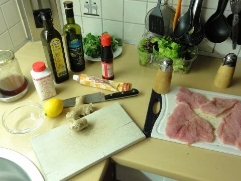 Wildes Huhn im Vogelnest - Rezept