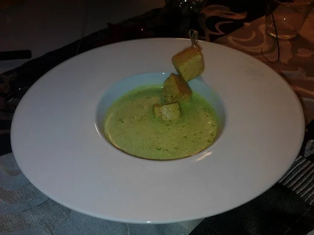 Rezept: Currysüppchen mit Lachs Currysüppchen mit Lachs - Rezept