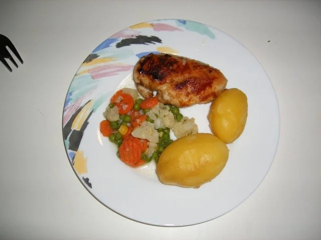 Rezept: Hähnchenbrust * knusprig * Bild Nr. 2 Hähnchenbrust * knusprig * - Rezept - Bild Nr. 2