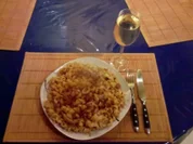 Nudeln: Rollinis mit Knobi-Knacker - Rezept