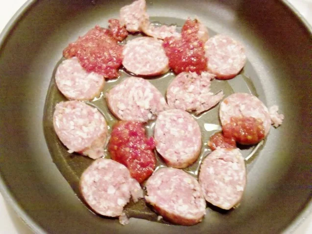 Nudeln: Rollinis mit Knobi-Knacker - Rezept - Bild Nr. 4