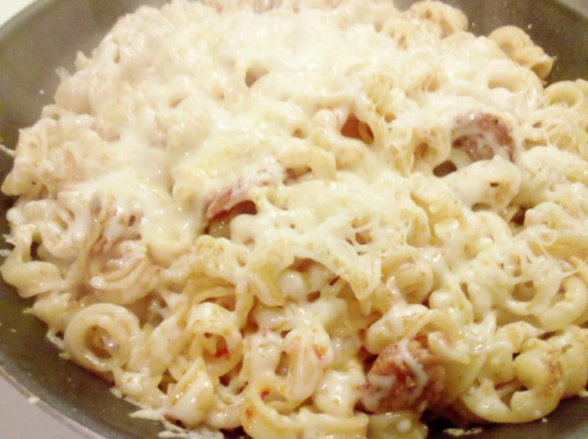 Nudeln: Rollinis mit Knobi-Knacker - Rezept - Bild Nr. 6