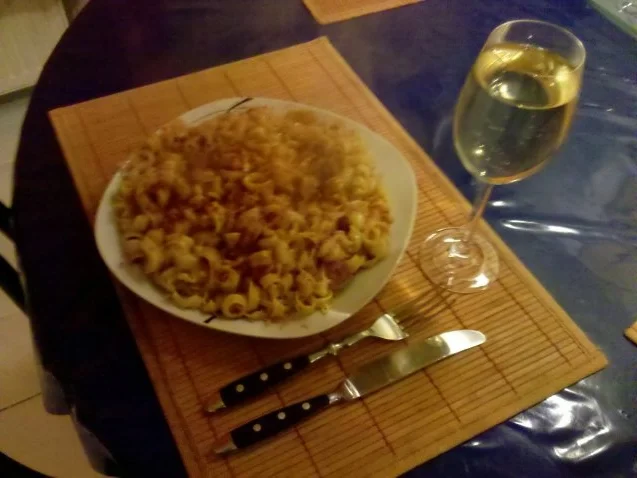 Nudeln: Rollinis mit Knobi-Knacker - Rezept - Bild Nr. 7