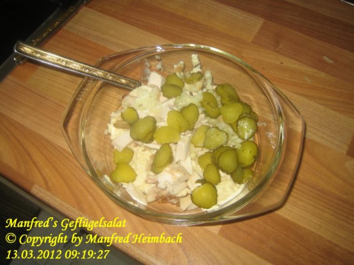 Salatiges – Manfred’s Geflügelsalat - Rezept - Bild Nr. 2