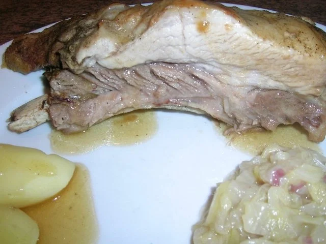 Dicke Rippe geschmort, mit Chinakohlgemüse - die gute alte Hausmannskost, - Rezept - Bild Nr. 2