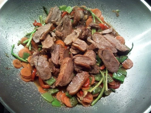 Entenbrust aus dem Wok - Rezept