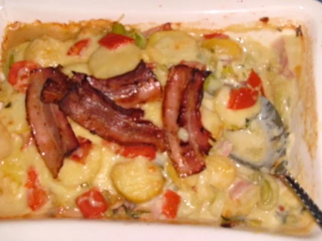 Rezept: Lauch-Gratin Bild Nr. 8 Lauch-Gratin - Rezept - Bild Nr. 8