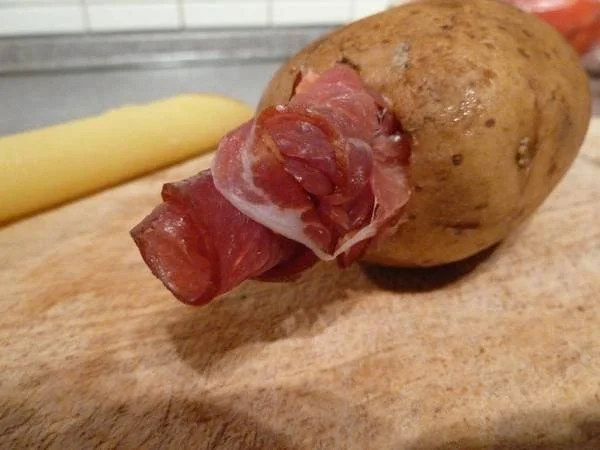 Rezept: Gebackene Kartoffeln, lecker gefüllt Bild Nr. 4 Gebackene Kartoffeln, lecker gefüllt - Rezept - Bild Nr. 4