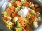 Bunte Rosenkohl-Pfanne - Rezept