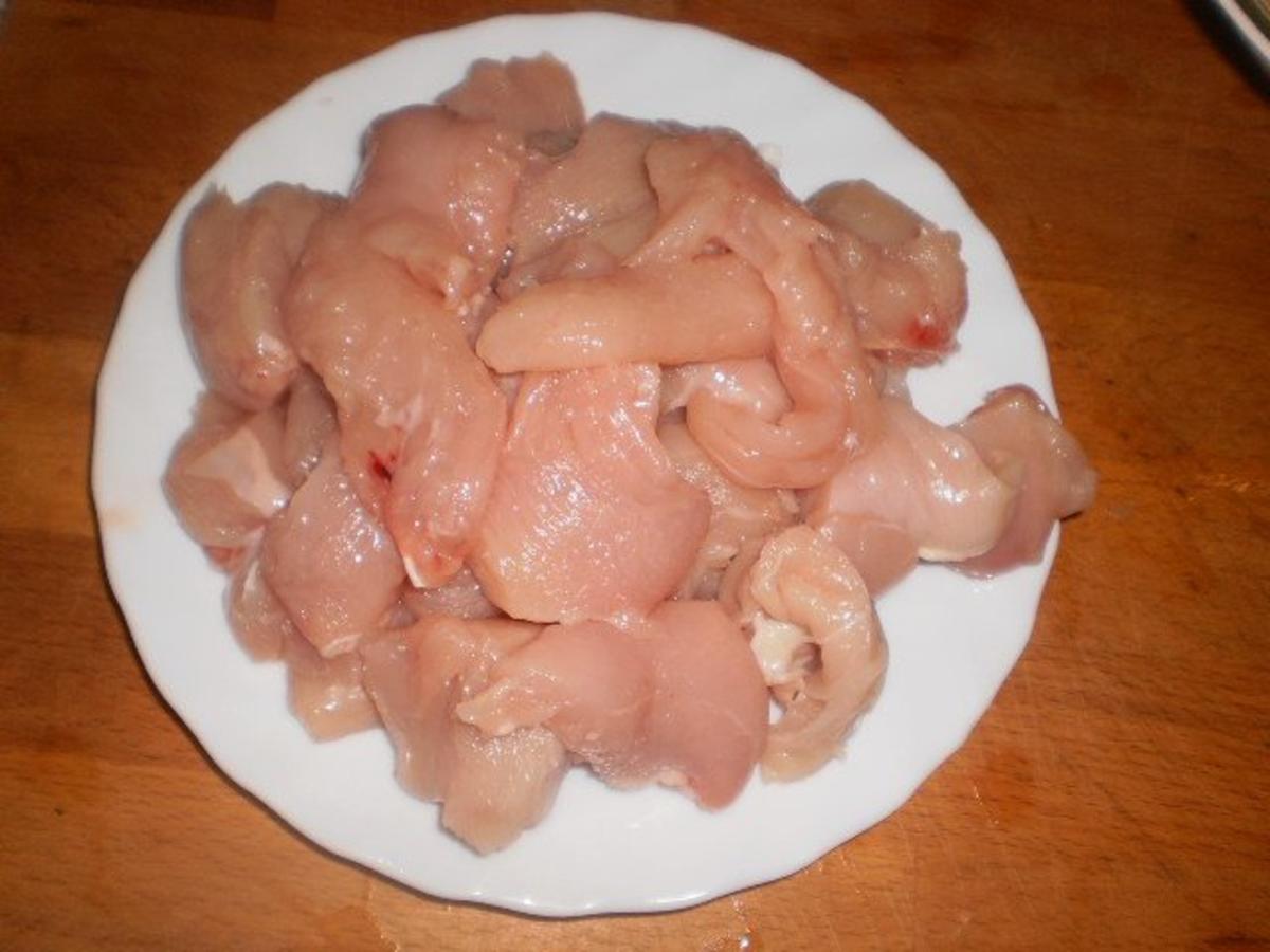 Rosenkohltopf mit Hähnchen und Lauchzwiebelkartoffelpüree - Rezept - Bild Nr. 5