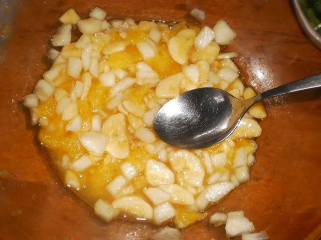 Obstsalat auf Quarkcreme - Rezept - Bild Nr. 3