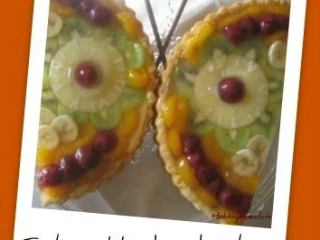 Frühling du kannst kommen - Schmetterling - Obstkuchen - Rezept