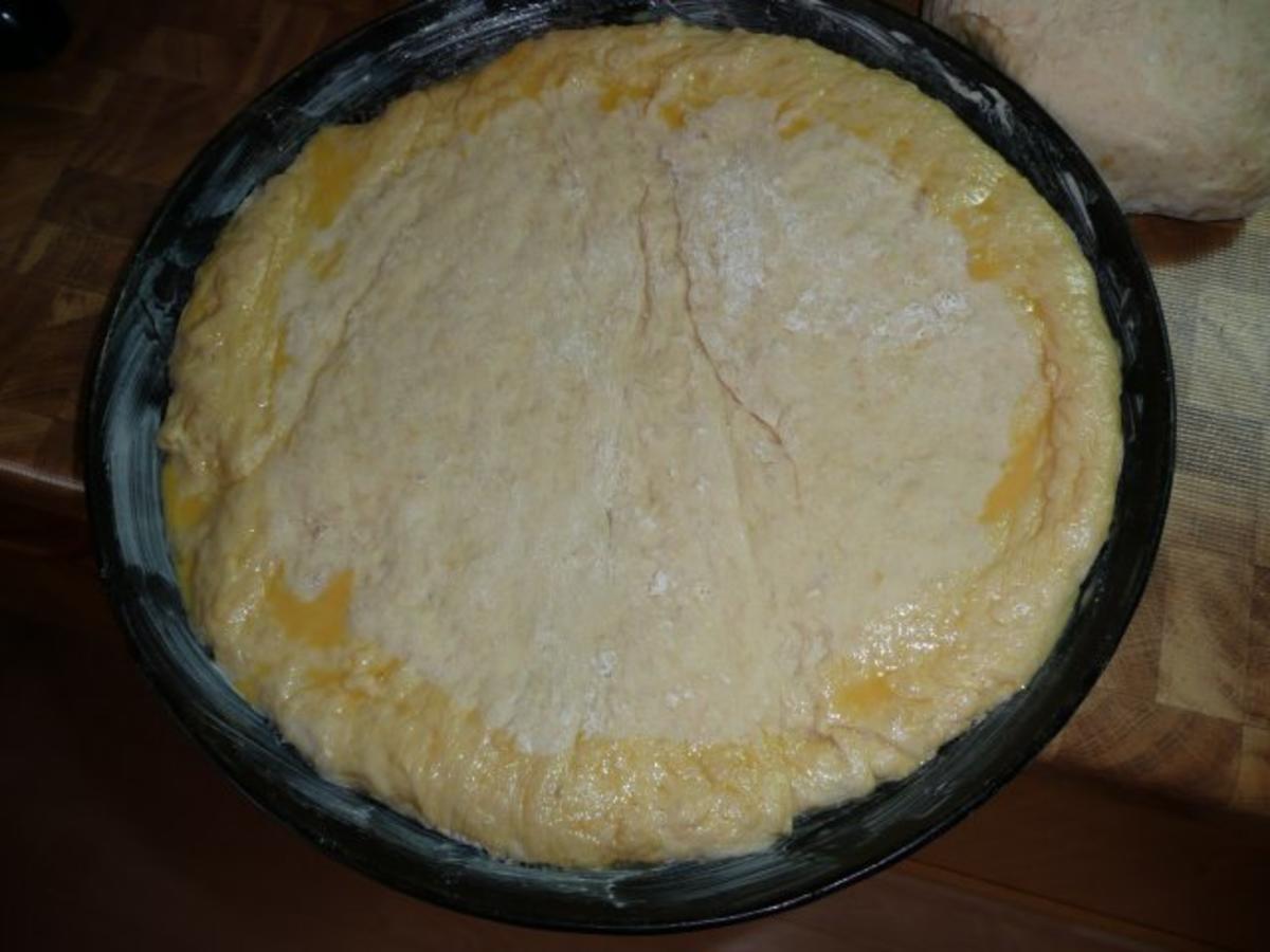 Oma`s Butterkuchen ---- Streuselkuchen --- Obstkuchen mit Streusel-----Apfelmuskuchen - Rezept - Bild Nr. 3