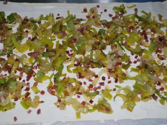 Lauch-Schinken-Schnecken - Rezept - Bild Nr. 2