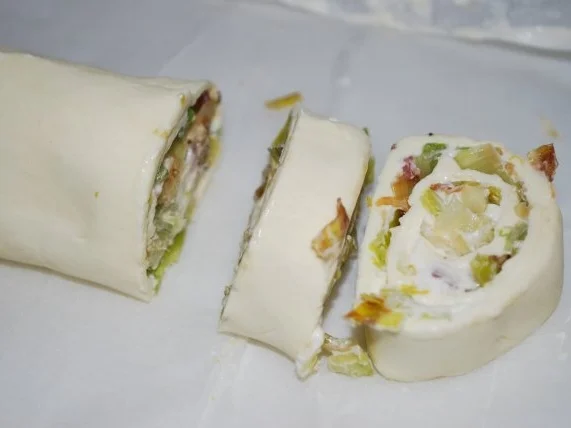 Lauch-Schinken-Schnecken - Rezept - Bild Nr. 3
