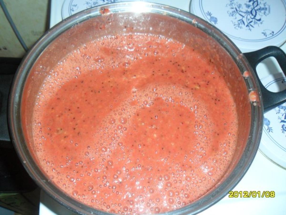 Erdbeere-Kiwi-Marmelade - Rezept - Bild Nr. 6