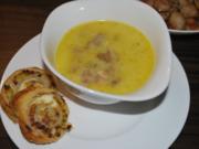 Käse-Champignon-Suppe - Rezept