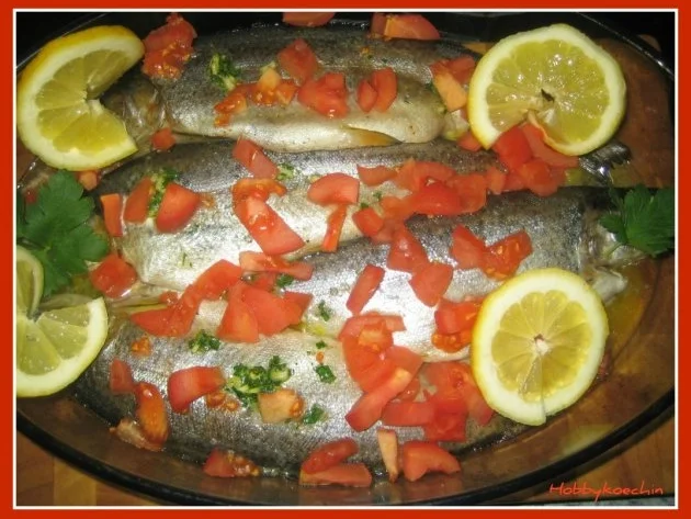 Gefüllte Forelle aus dem Backofen - Rezept