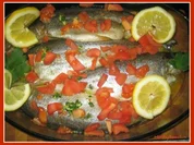 Gefüllte Forelle aus dem Backofen - Rezept