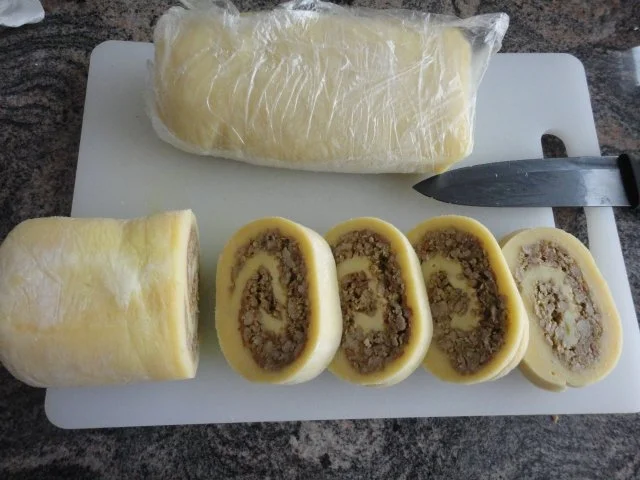 Knödel Roullade - extravagant gefüllt - Rezept - Bild Nr. 14